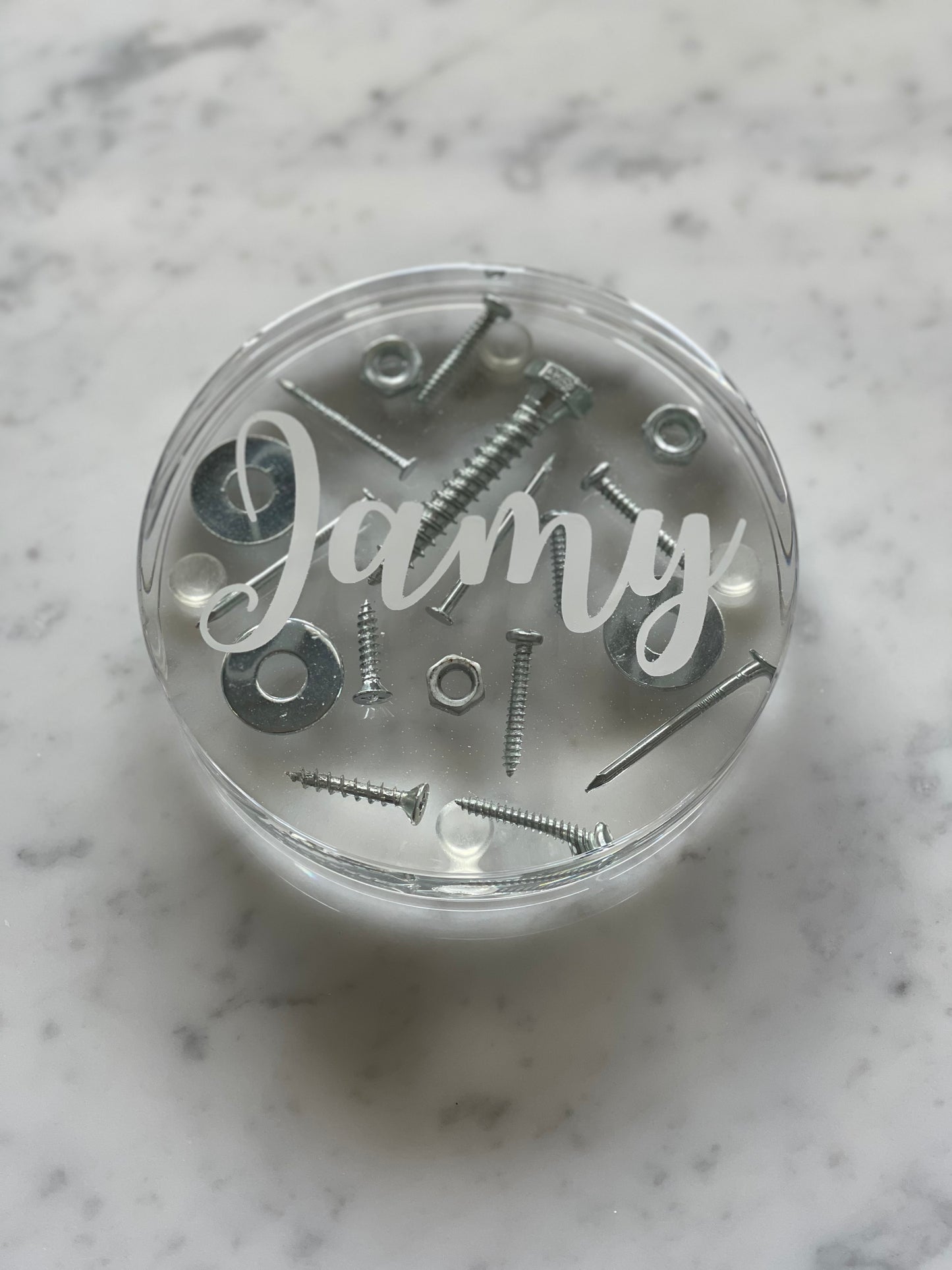 Personalized Father’s Day Coaster